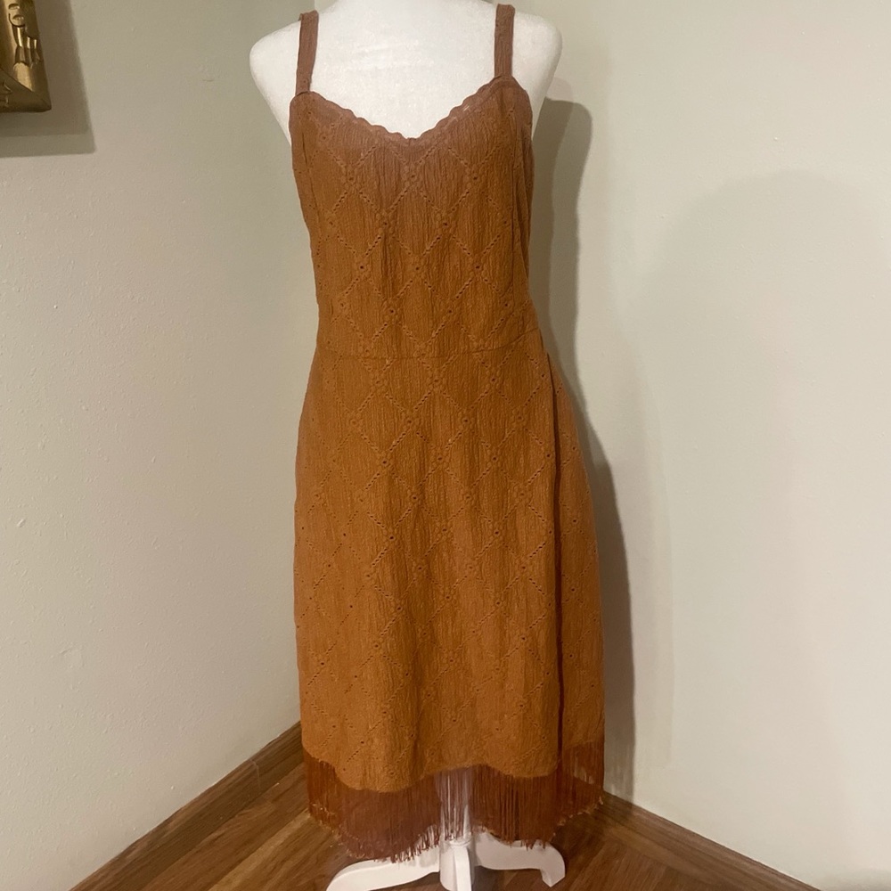 BloomChic Western Midi Dress
